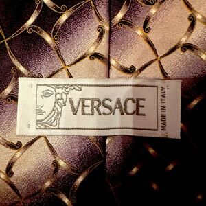 Versace necktie tie like new
